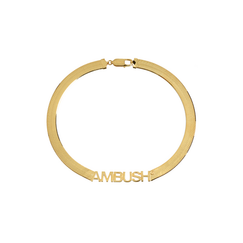 AMBUSH 'A' Safety Pin Bracelet - Farfetch